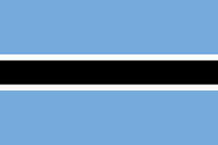 Flaga Botswana